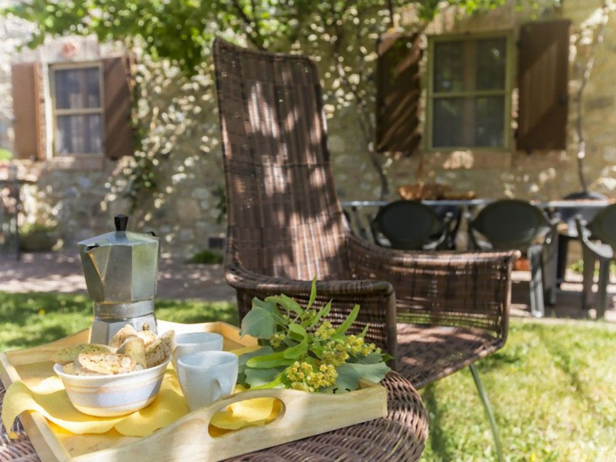 Suite mit Gartenblick-Binnen