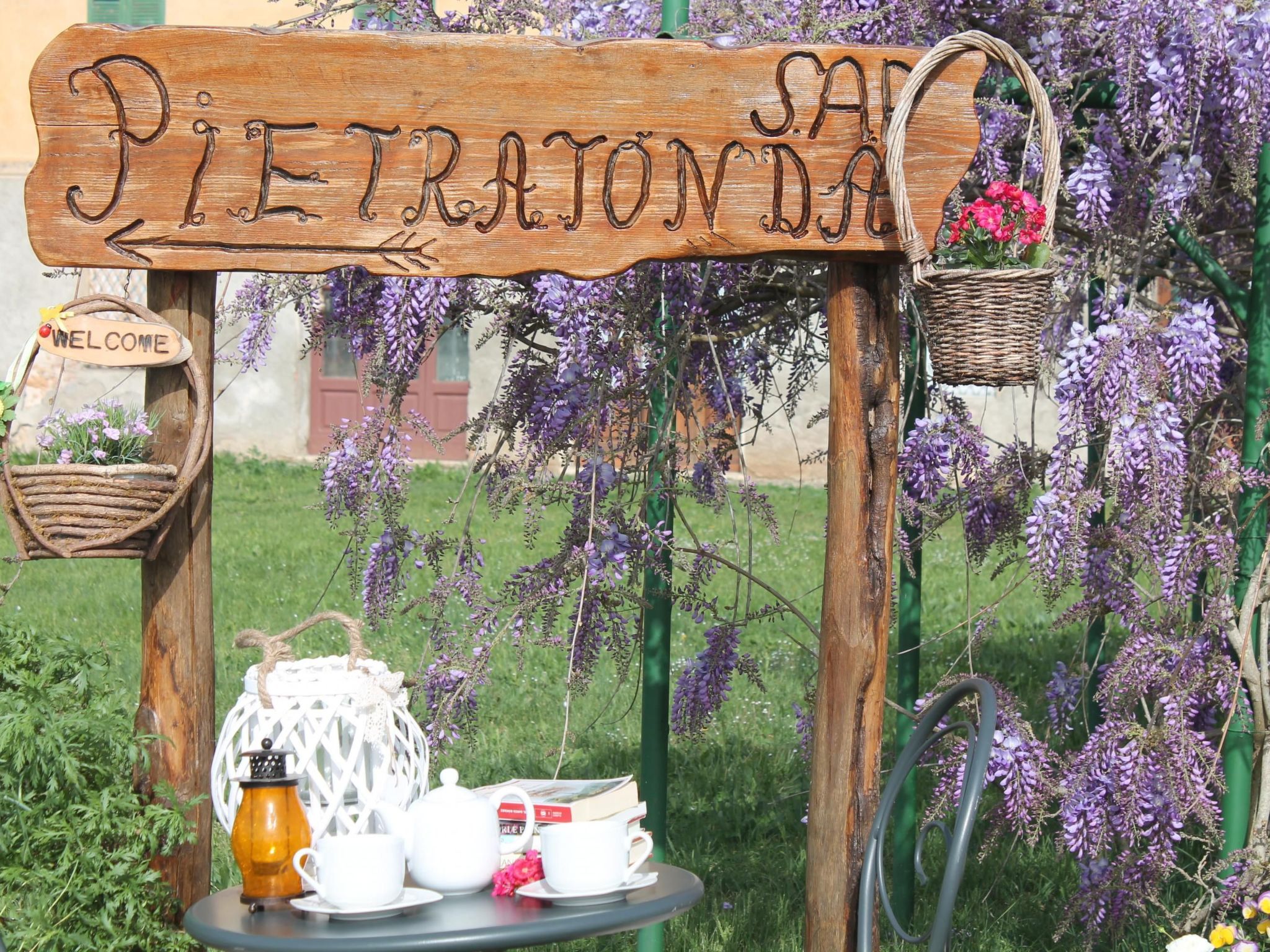 Haus in Civitella Paganico mit möbliertem Garten-Binnen