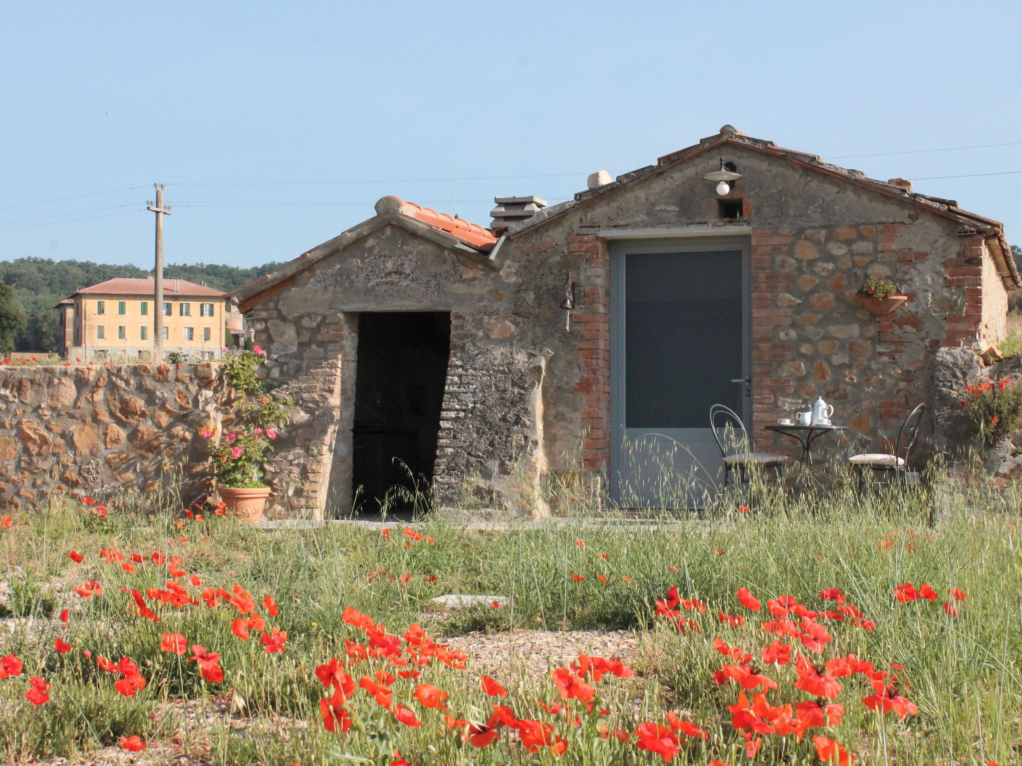 Haus in Civitella Paganico mit möbliertem Garten-Binnen
