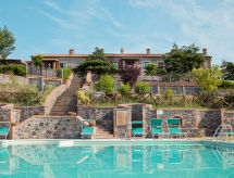 Vakantieappartement Pomele aan het Meer van Bolsena met zwembad en tennisbaan - thumbnail 1