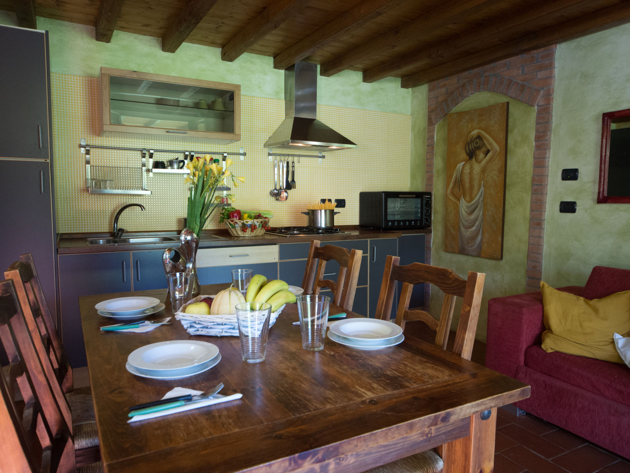 Ferme Casa Alessandro 5-6 – Cuisine et coin repas, photo 9 sur 53