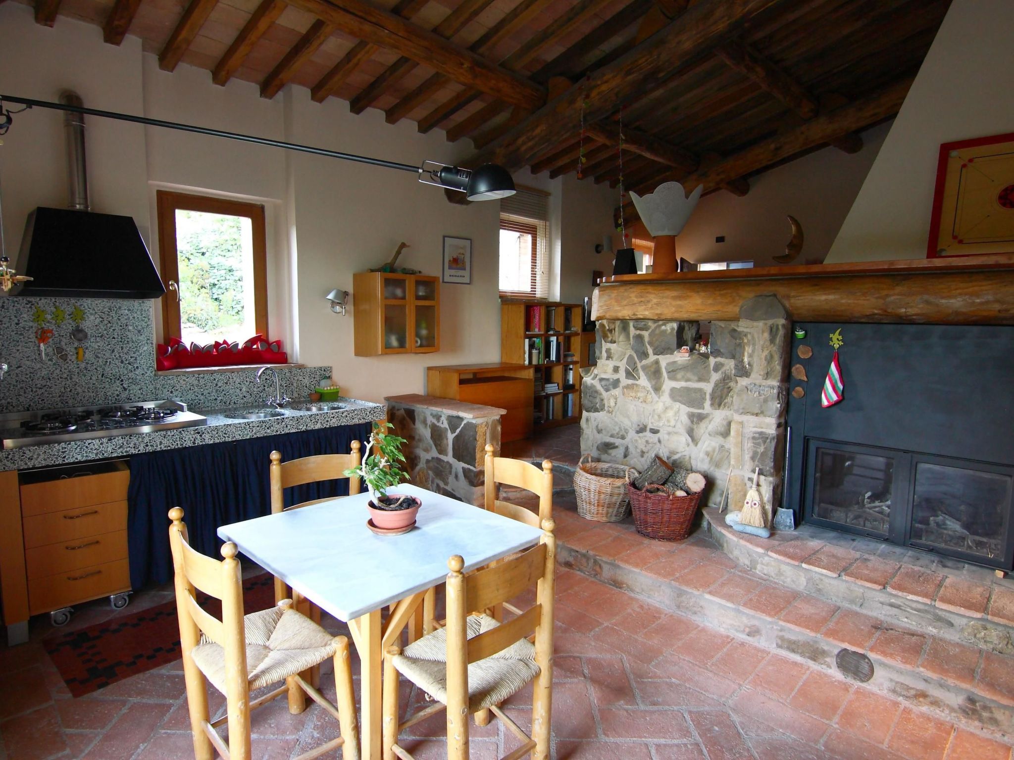 Gemütliches Studio im Erdgeschoss, mit Terrasse-Binnen