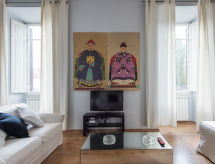 Kunstzinnig verblijf in Flaminio, Rome: 2 slaapkamers vlakbij MAXXI - thumbnail 3