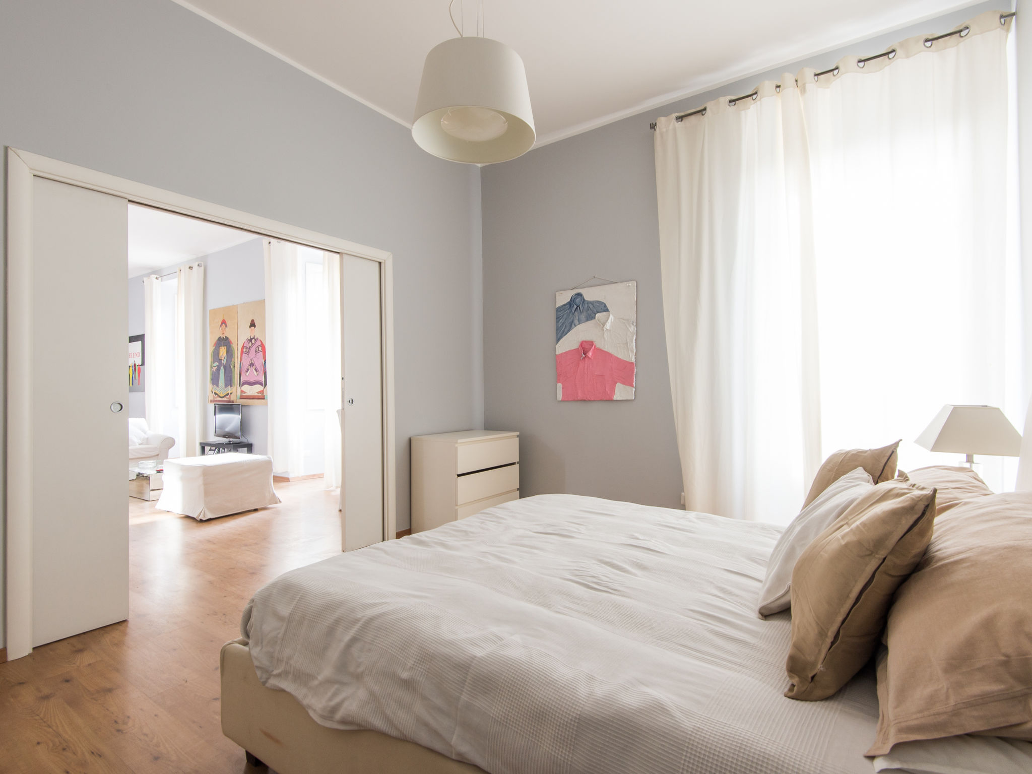 Kunstzinnig verblijf in Flaminio, Rome: 2 slaapkamers vlakbij MAXXI - foto 14