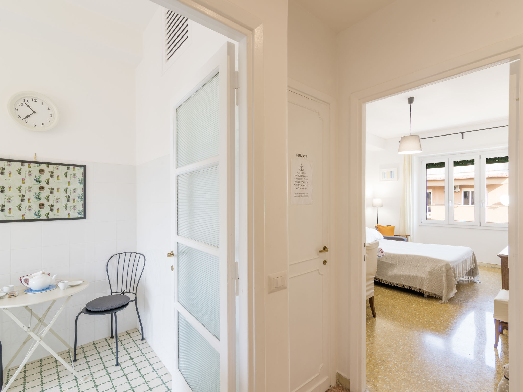 Appartement Appartamento Renato Roma Musei Vaticani – Chambre, photo 10 sur 20