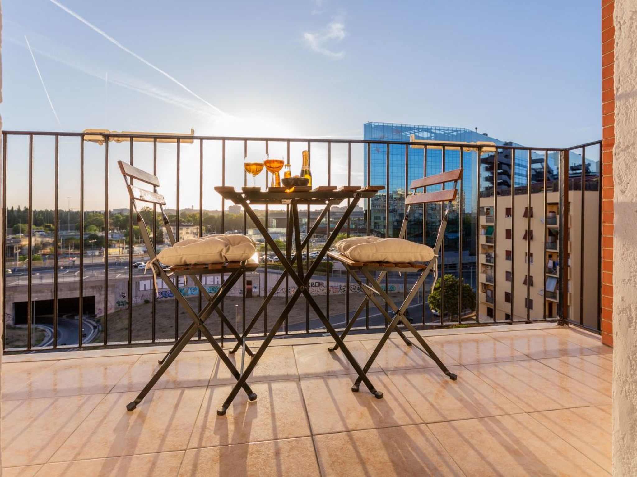 Rome City View 2 bedroom apartment