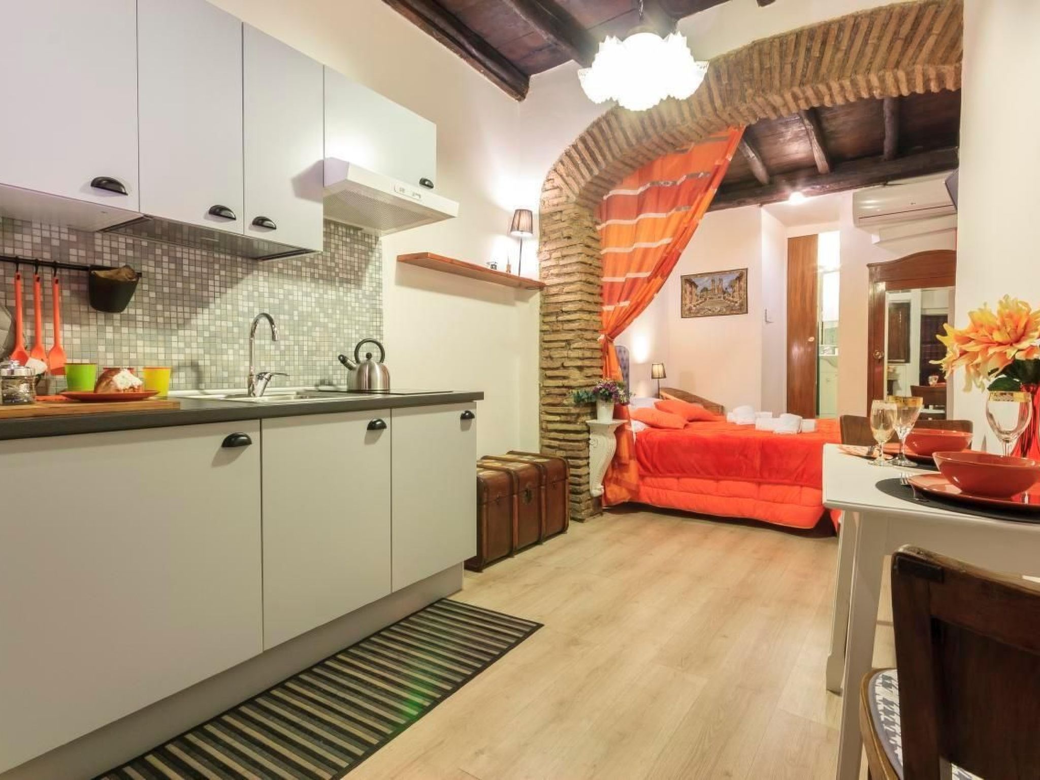 Charmantes, komfortables Studio im Herzen von Rom-Binnen