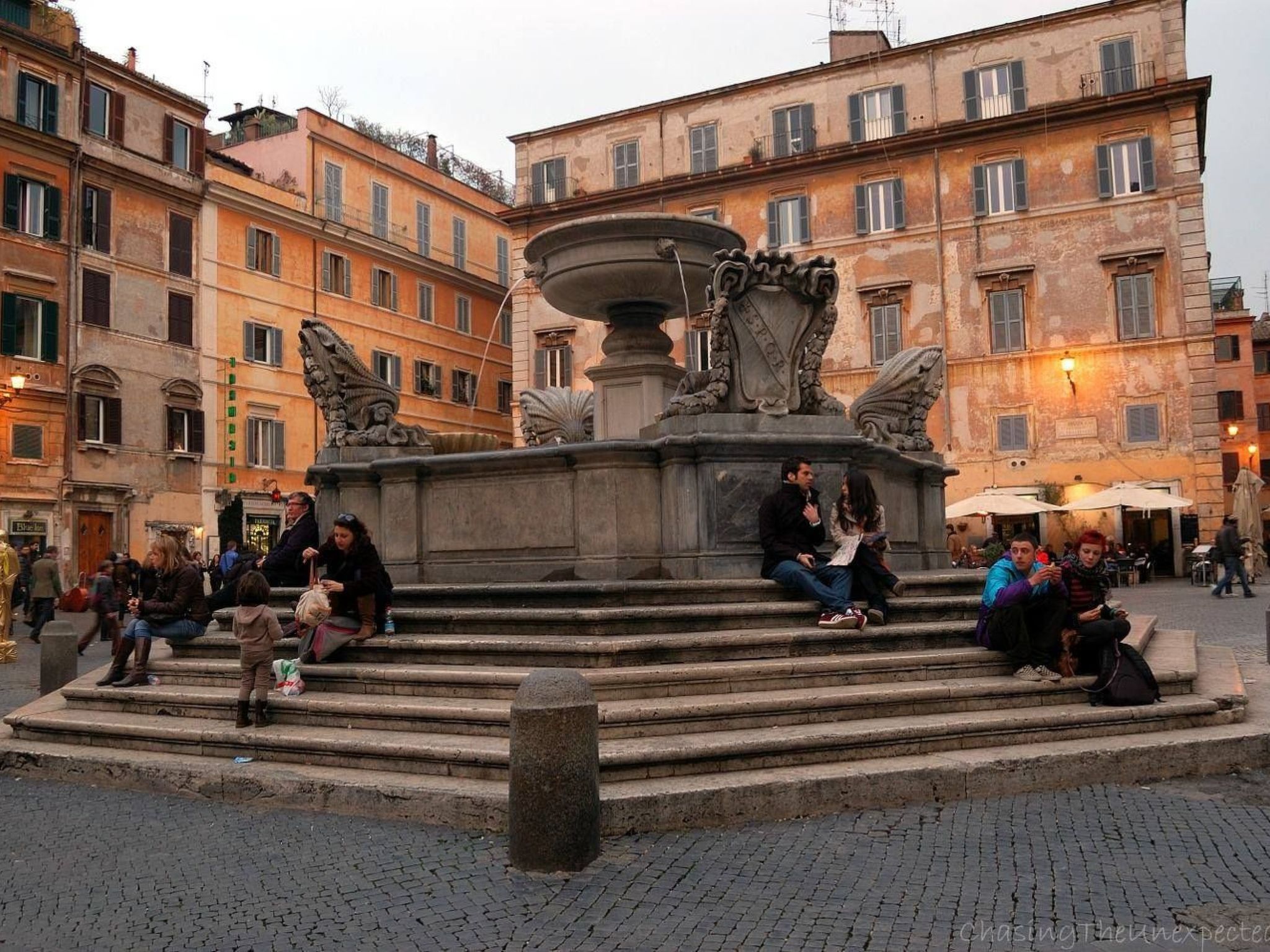 In Trastevere im Herzen von Rom-Binnen
