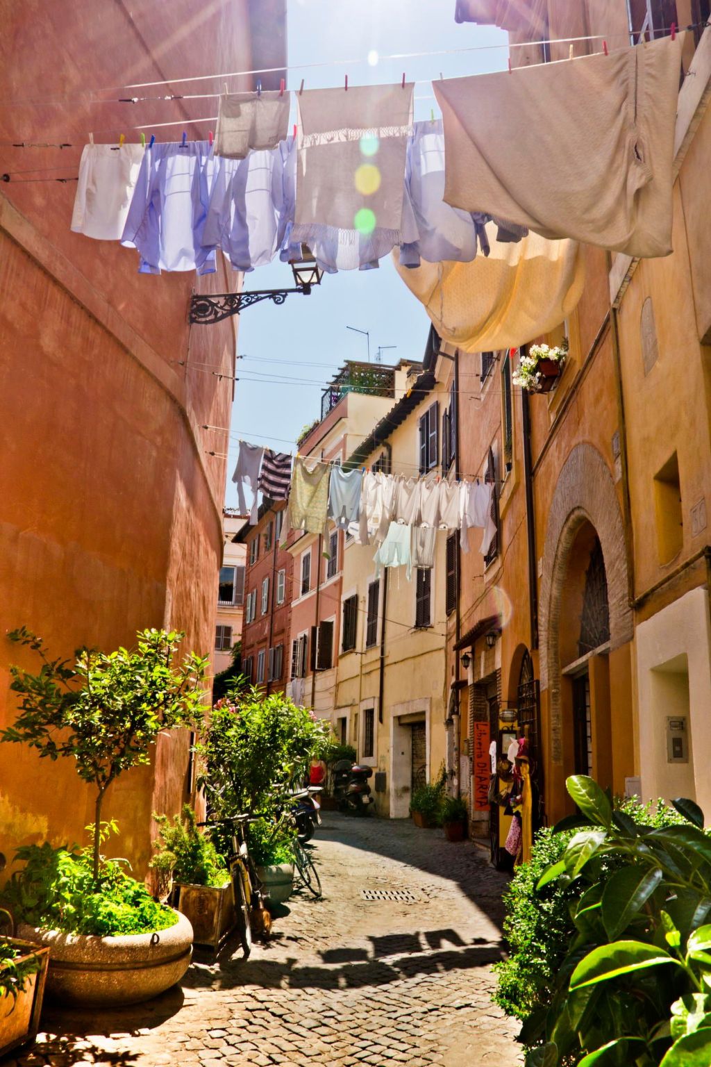 In Trastevere im Herzen von Rom-Binnen