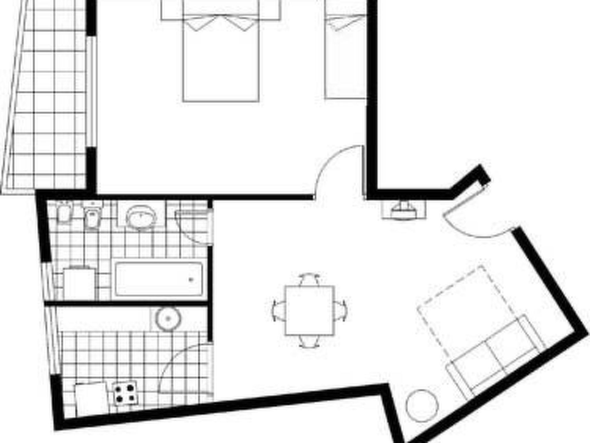 Perla Romana Wohnung-Drinnen