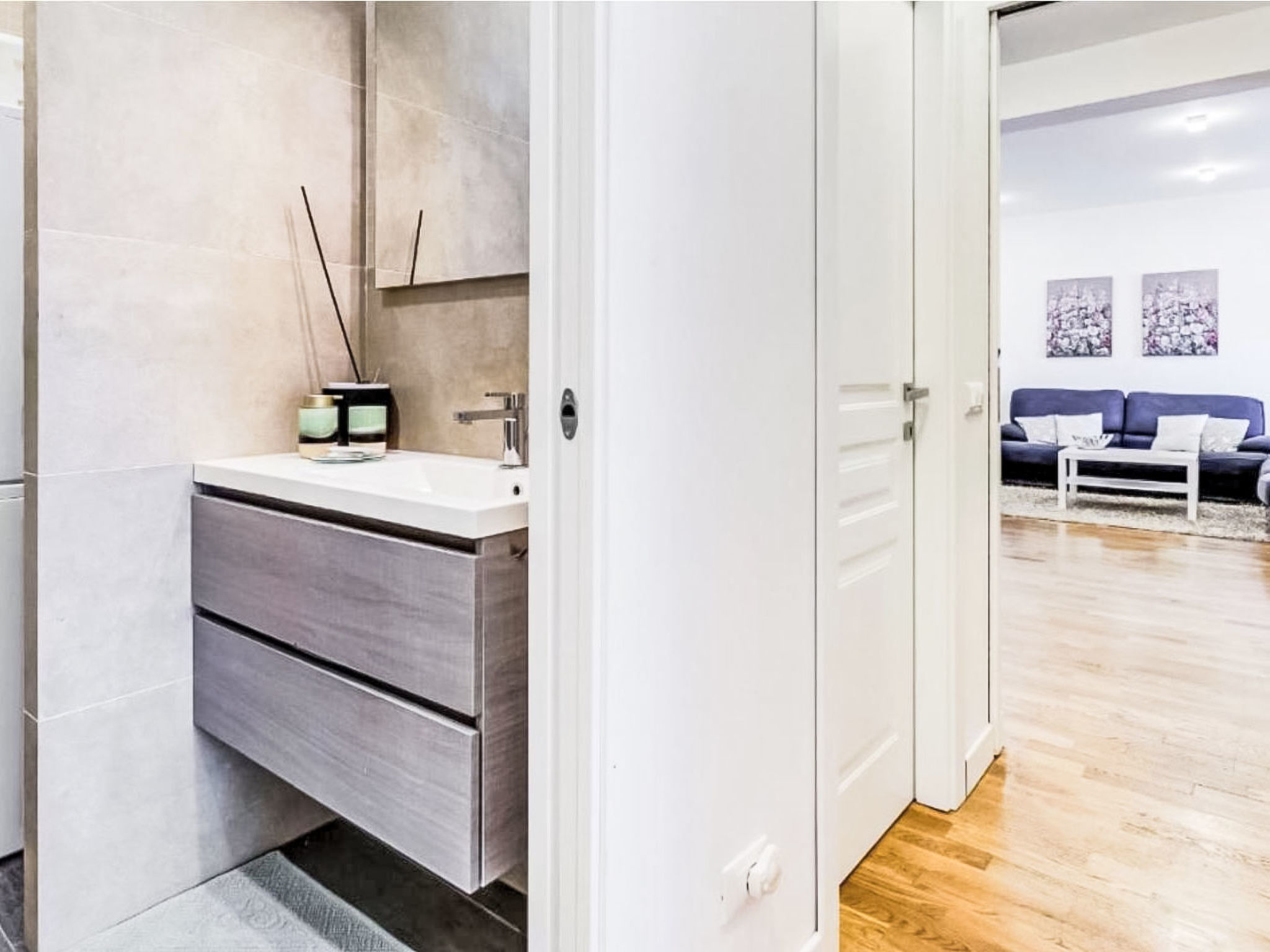 Wohnung in der Nähe des Vatikans - Drinnen