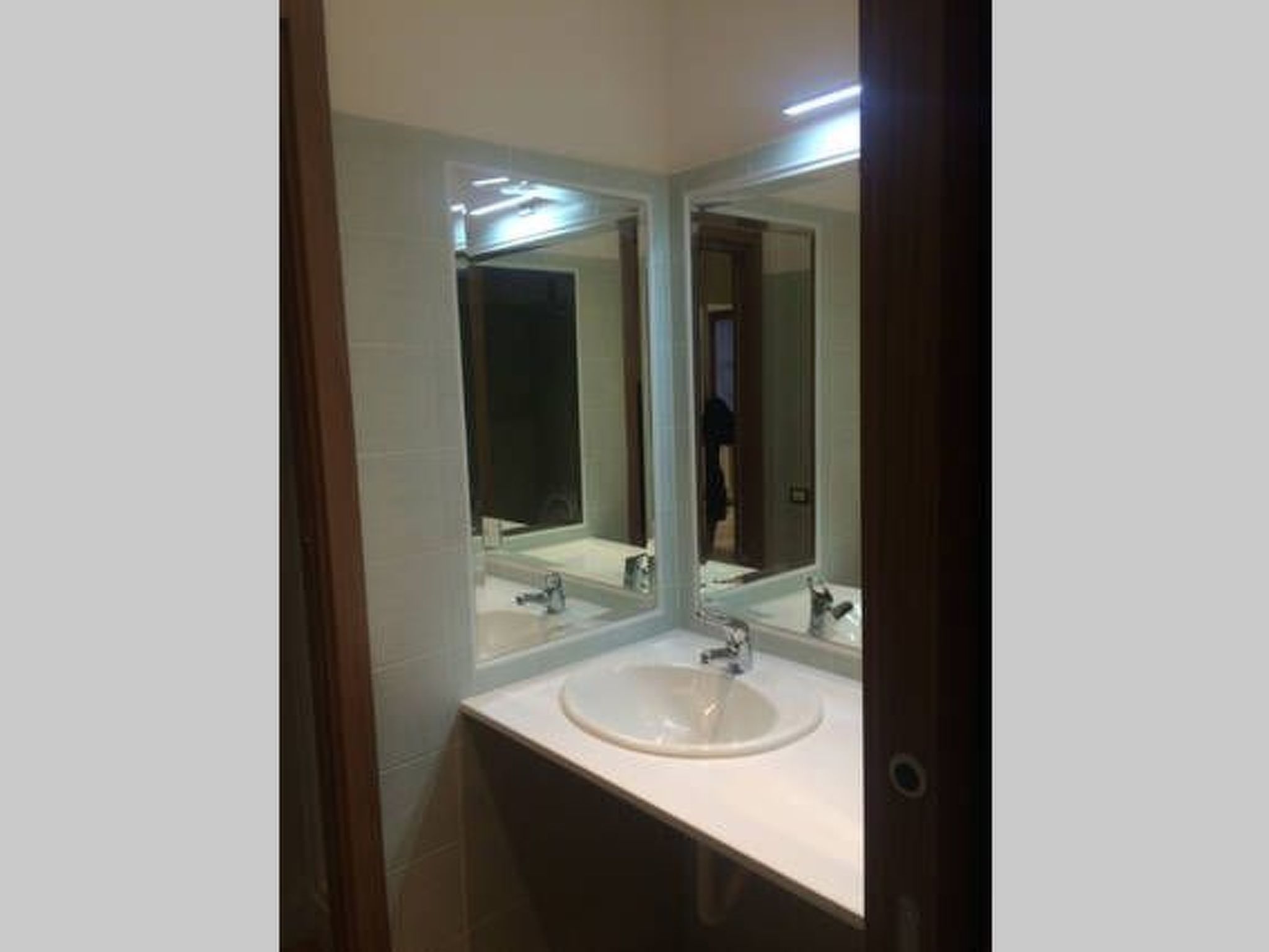 Mit Waschmaschine-Drinnen