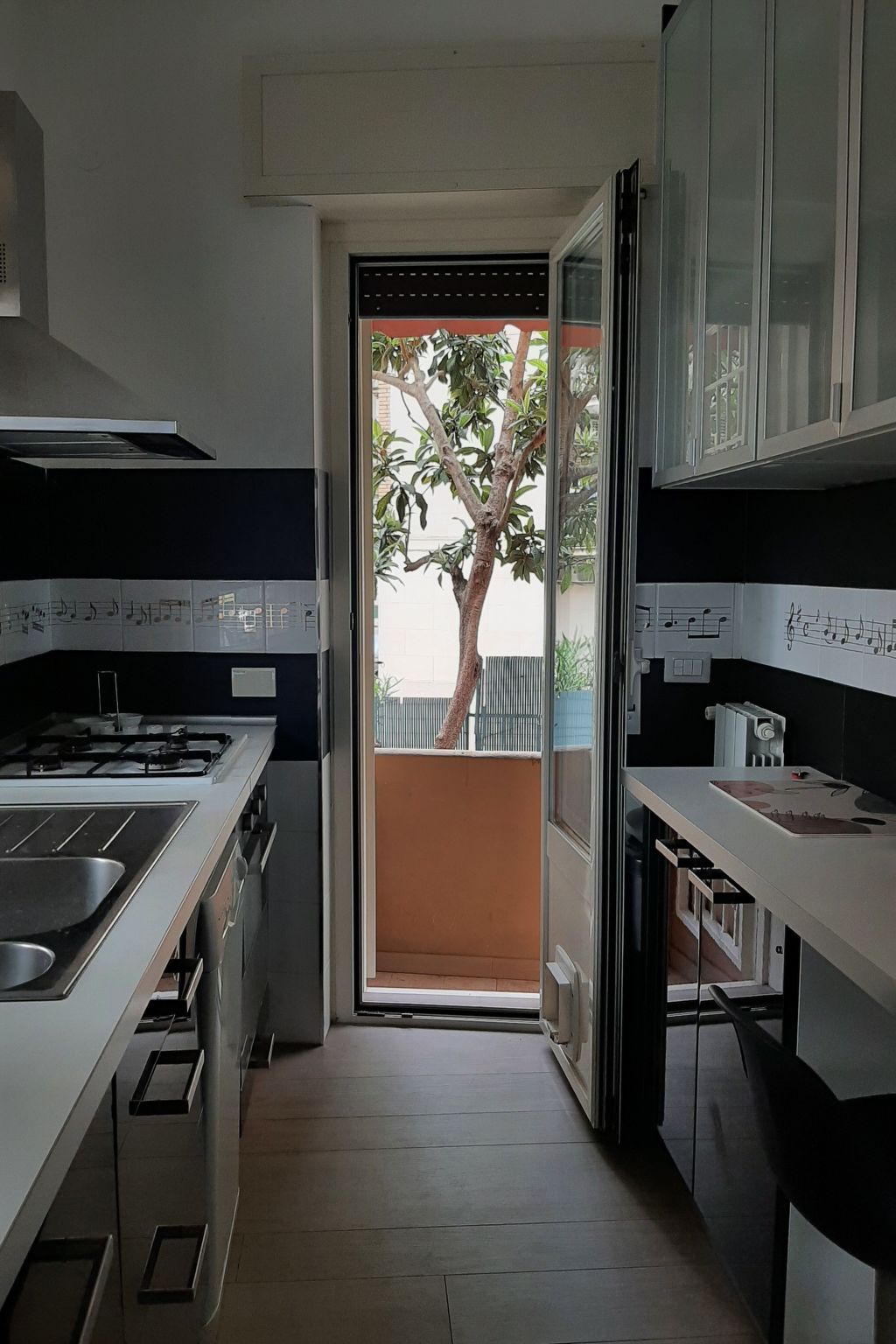 Wohnung "Schwarzes und weißes Loft - Roma"-Drinnen