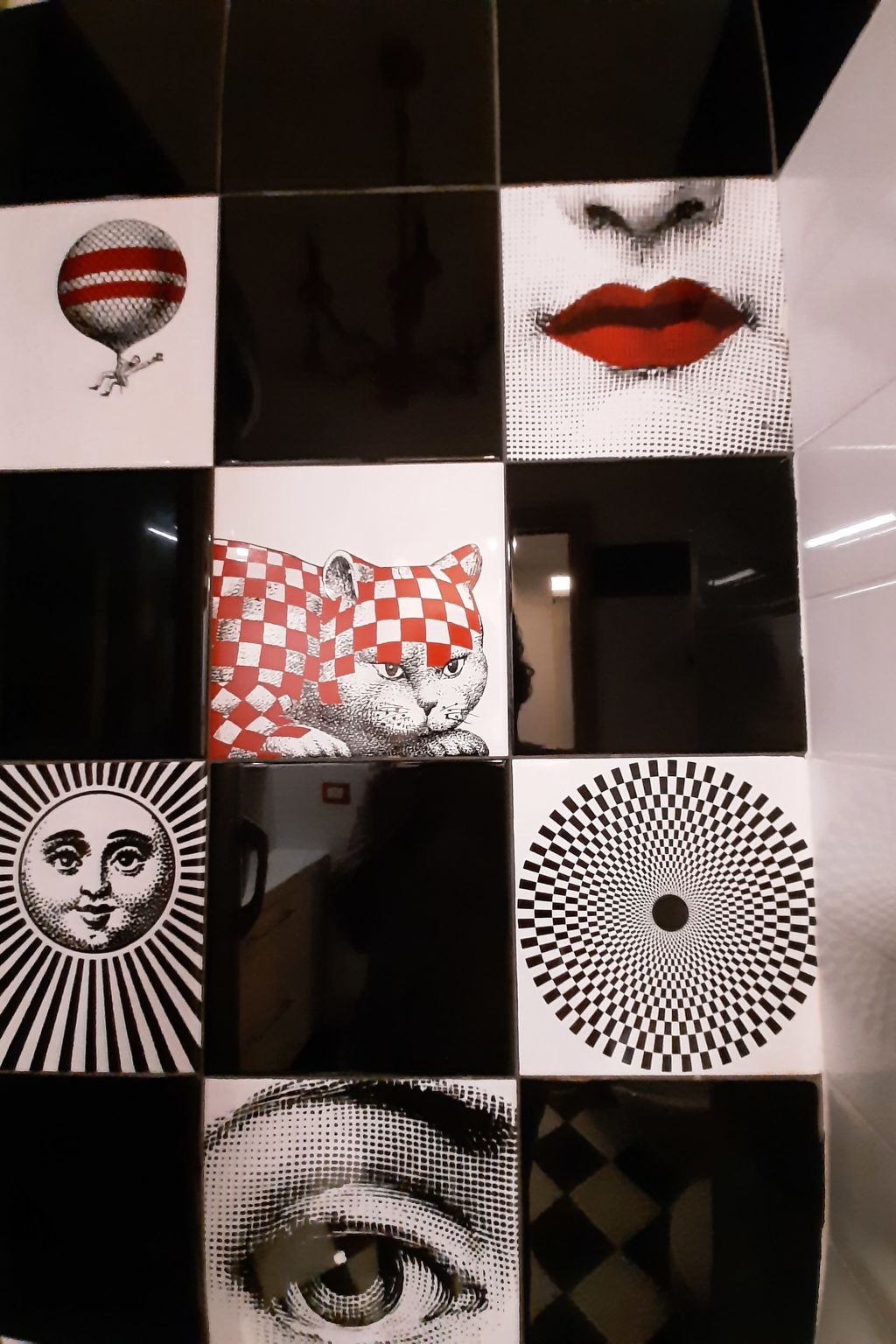 Wohnung "Schwarzes und weißes Loft - Roma"-Drinnen