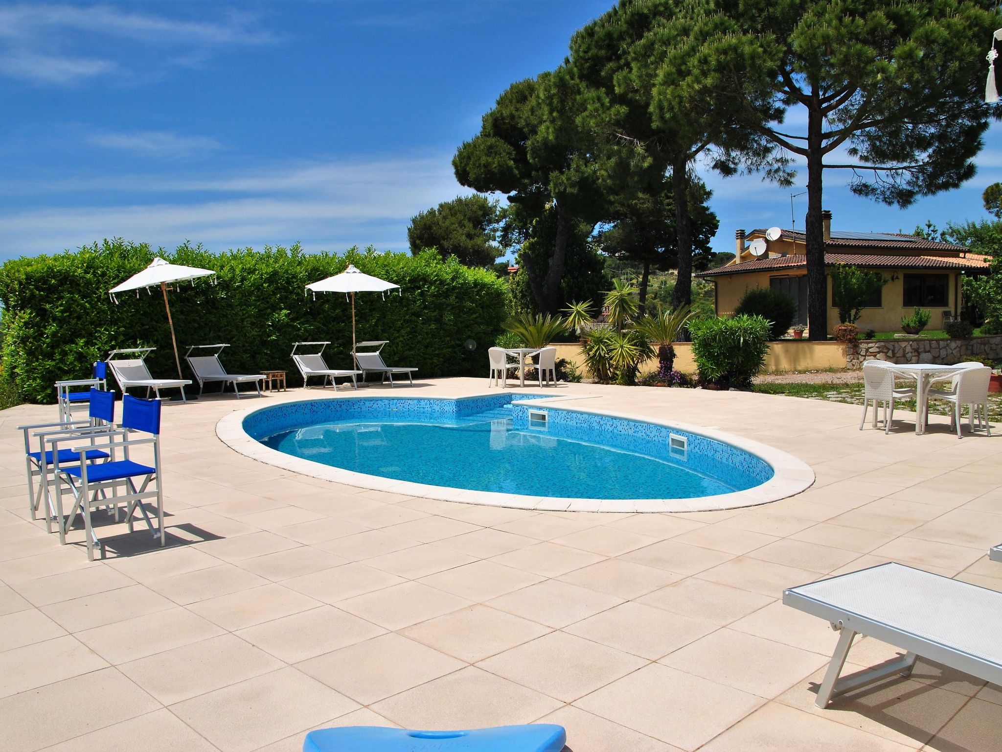 Vakantiehuis met privé zwembad in Itri (Italië) voor 4 personen