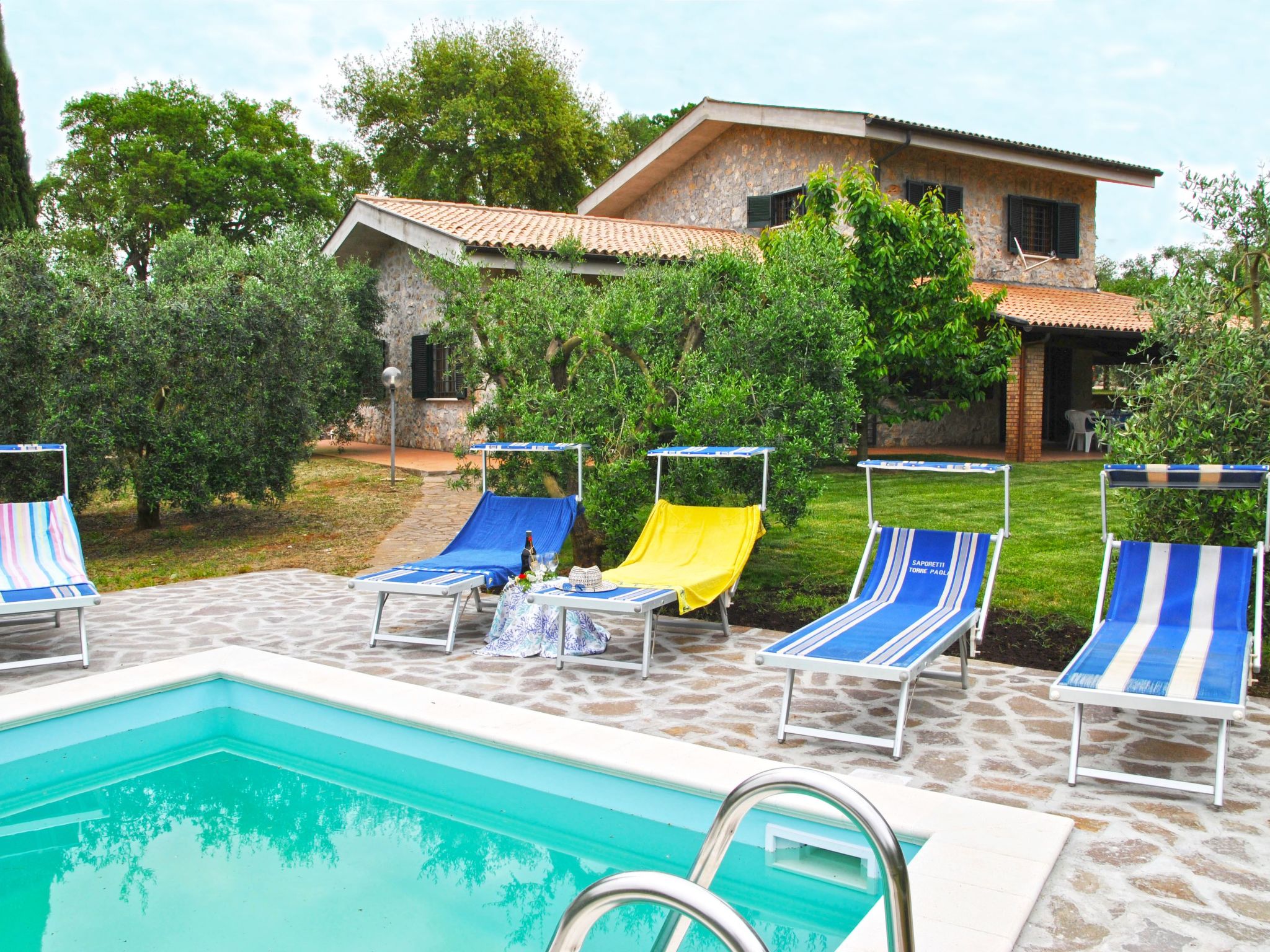 Vakantiehuis met privé zwembad in Itri (Italië) voor 10 personen