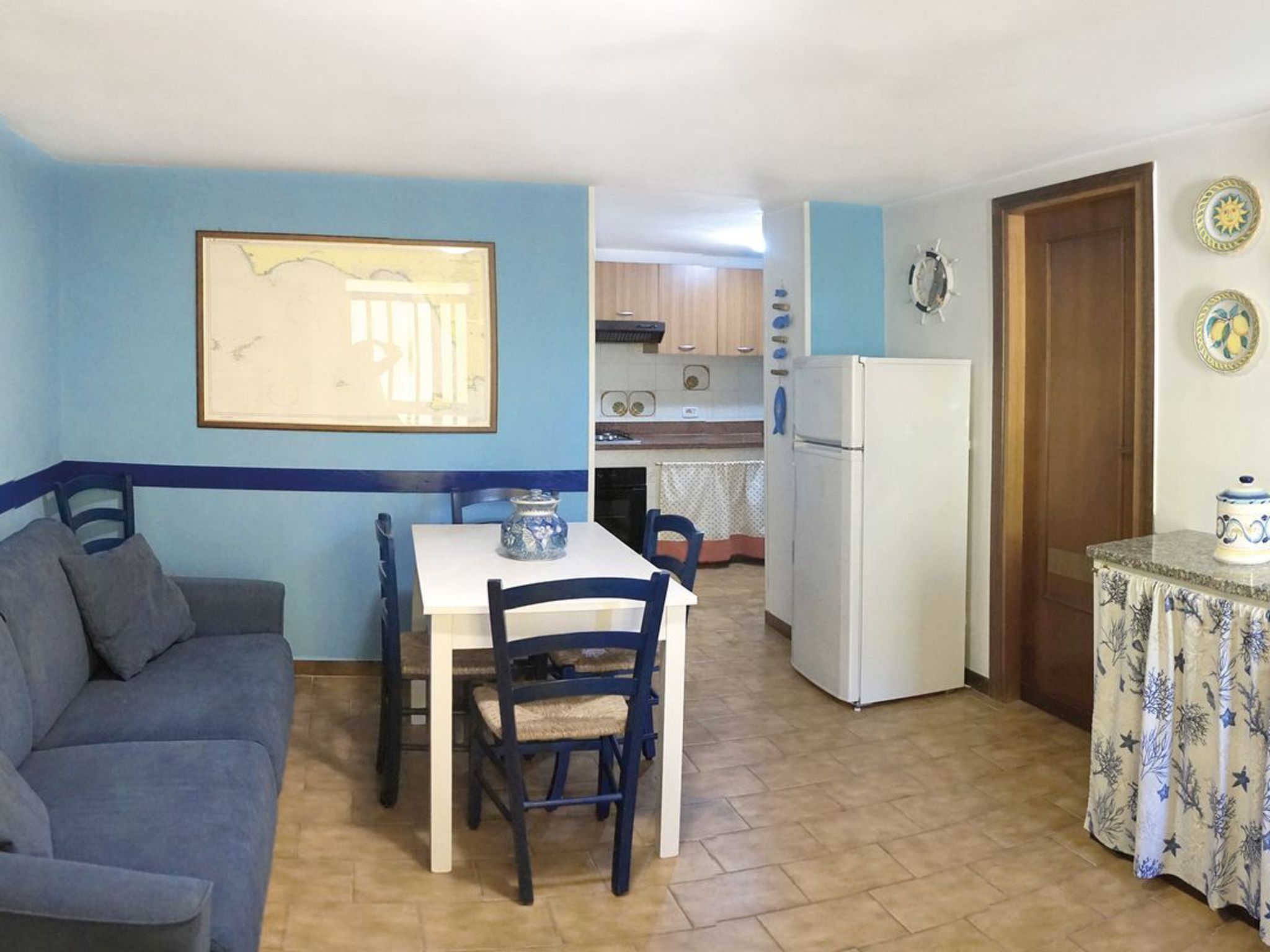 60 qm im Golf von Gaeta-Binnen