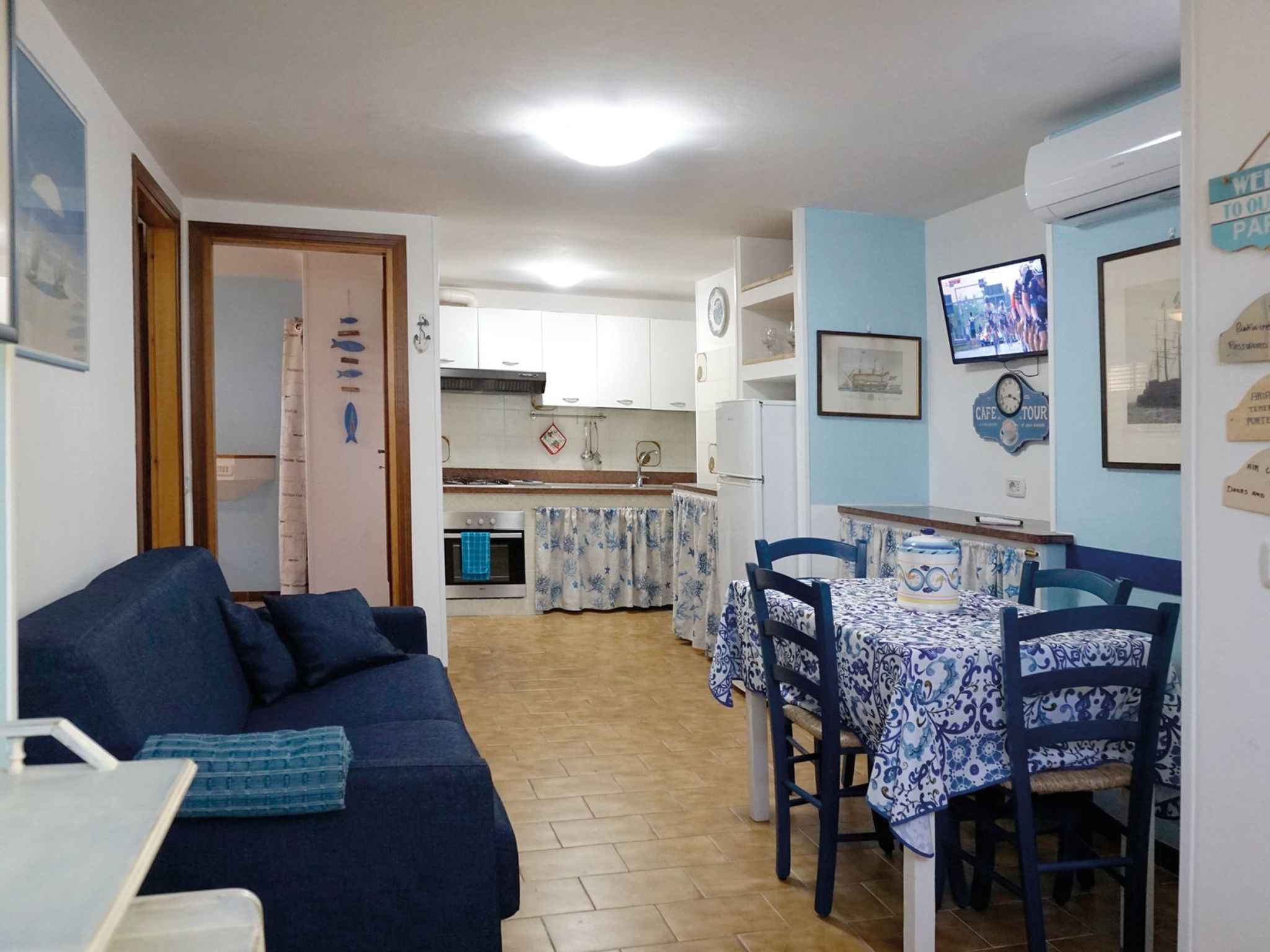 60 qm im Golf von Gaeta-Binnen