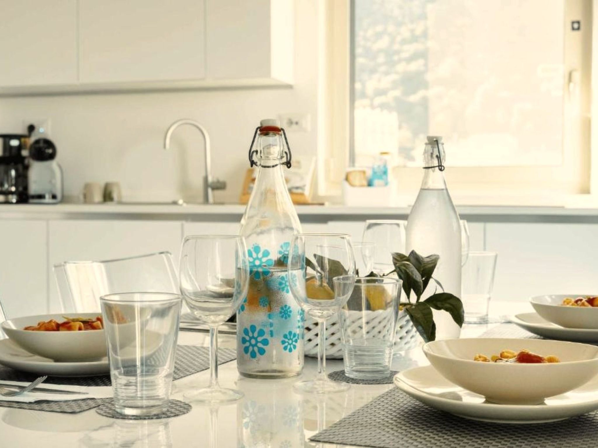 Familienwohnung mit Privatparkplatz-Drinnen