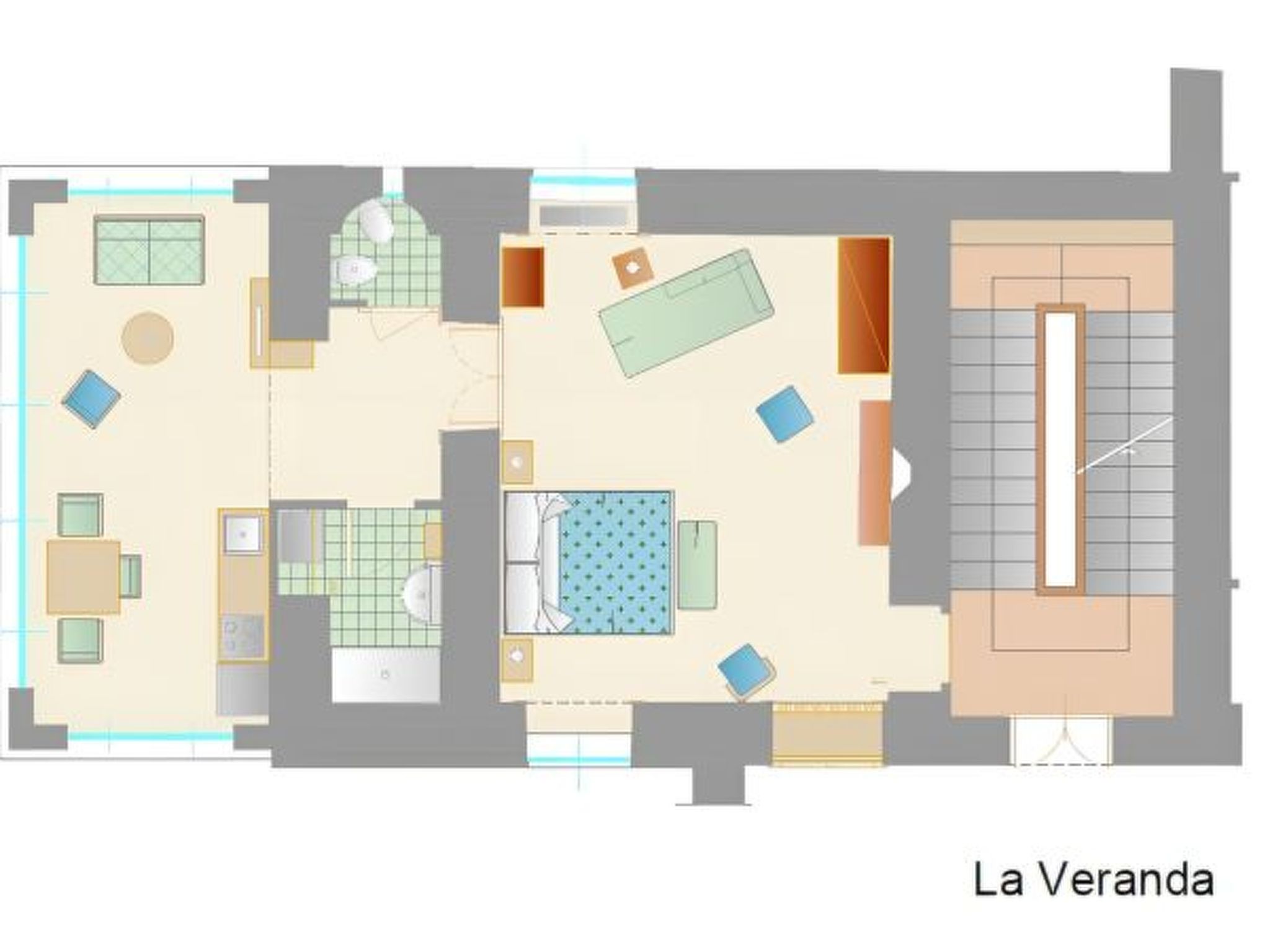 Sfeervol terrasappartement met uitzicht op zee bij Napels - foto 22