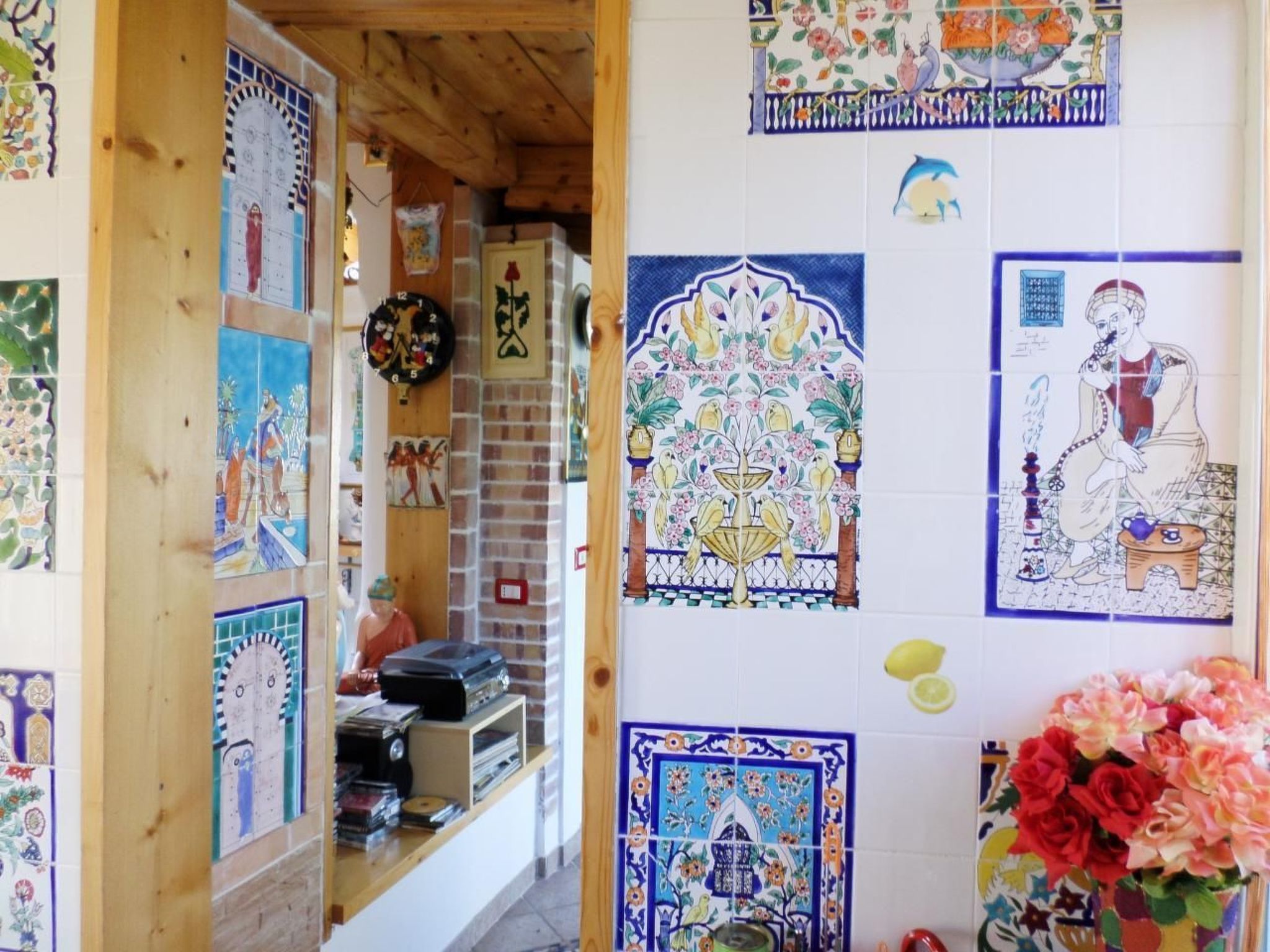 Das Landhaus von Kleopatra und Marcantonio-Binnen