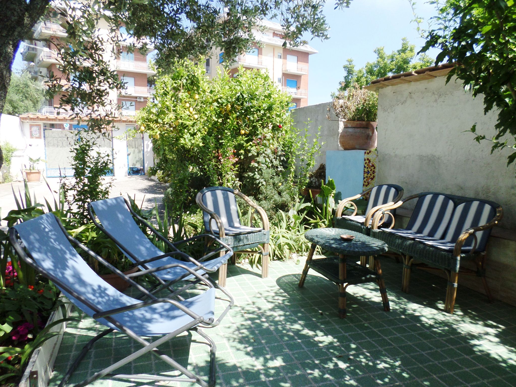 Das Landhaus von Kleopatra und Marcantonio-Binnen