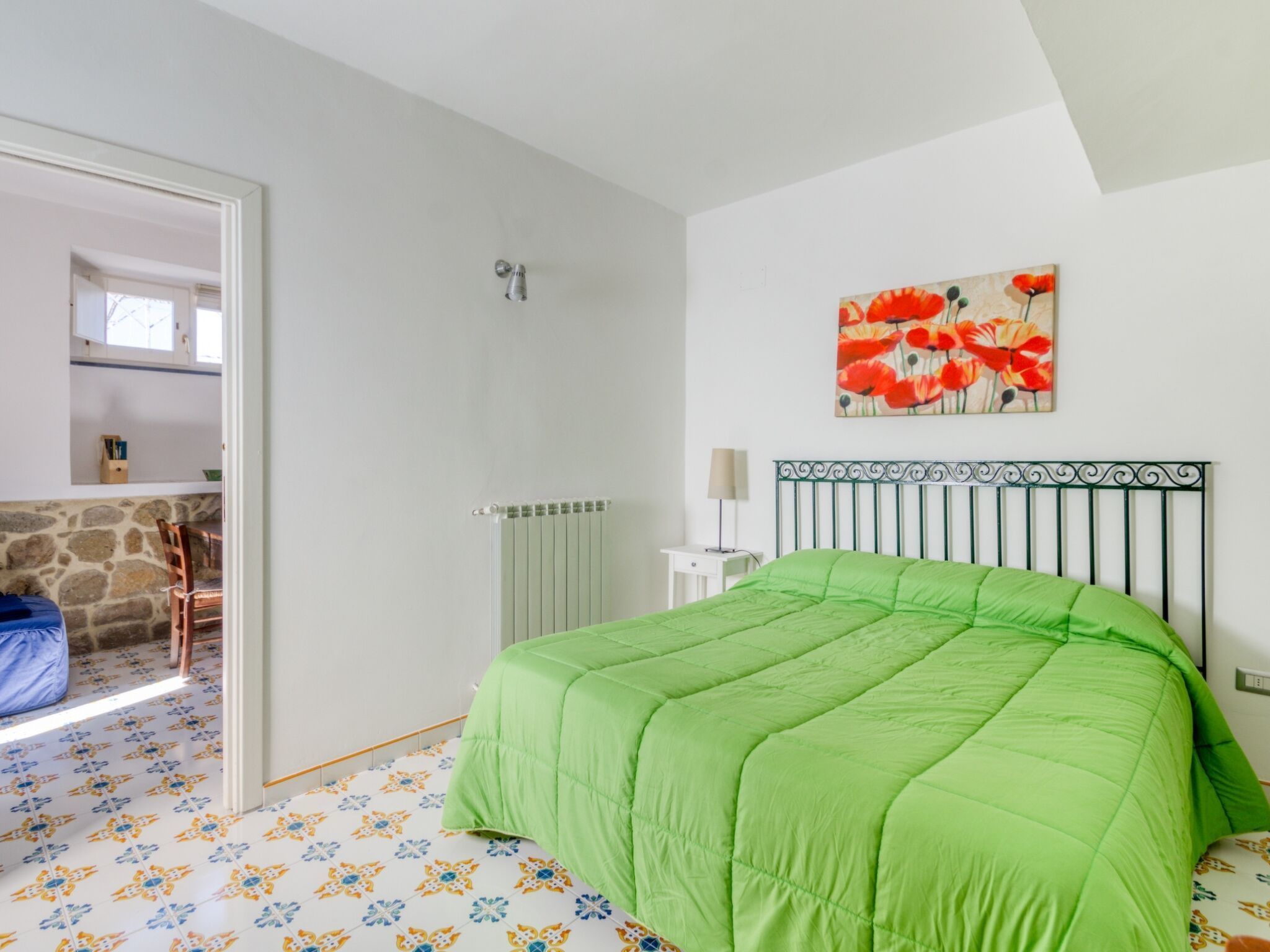 Il Vicolo - Zweizimmerwohnung im Zentrum von Ceraso mit Küche und Terrasse, bis