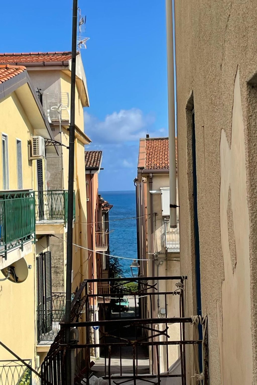 Studio 250 m vom Meer entfernt im historischen Zentrum-Binnen