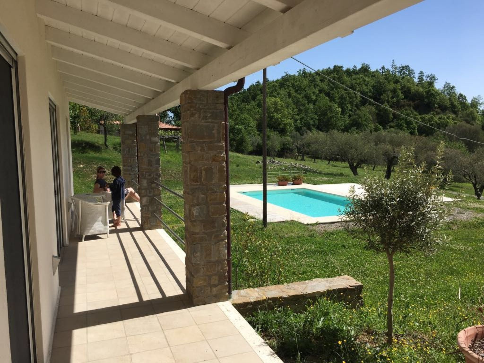 Gästehaus an die Villa angeschlossen-Binnen