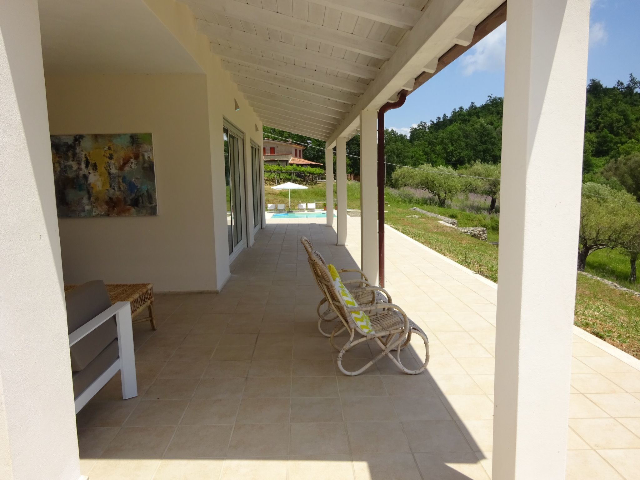 Gästehaus an die Villa angeschlossen-Binnen