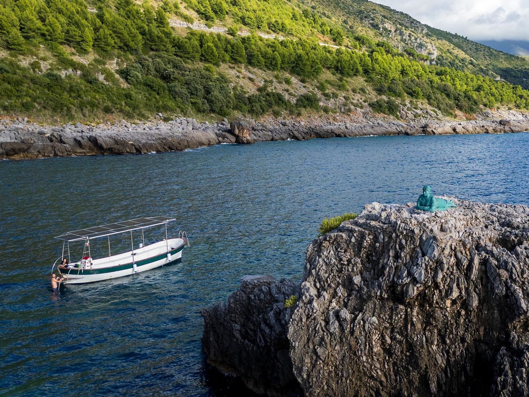 Panoramisch appartement met zeezicht en zwembad in Cilento - foto 22