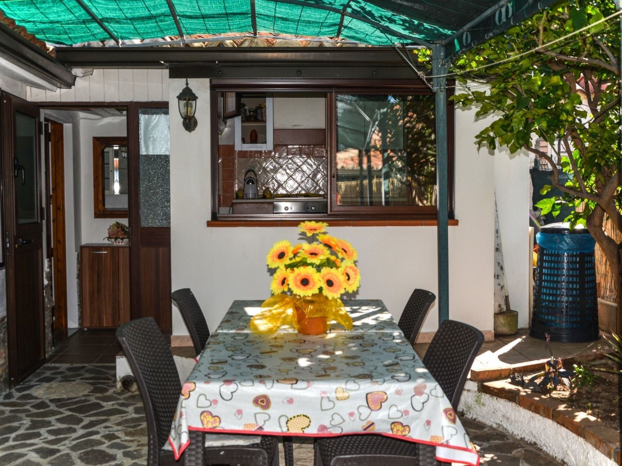 'Apartment' mit Grill