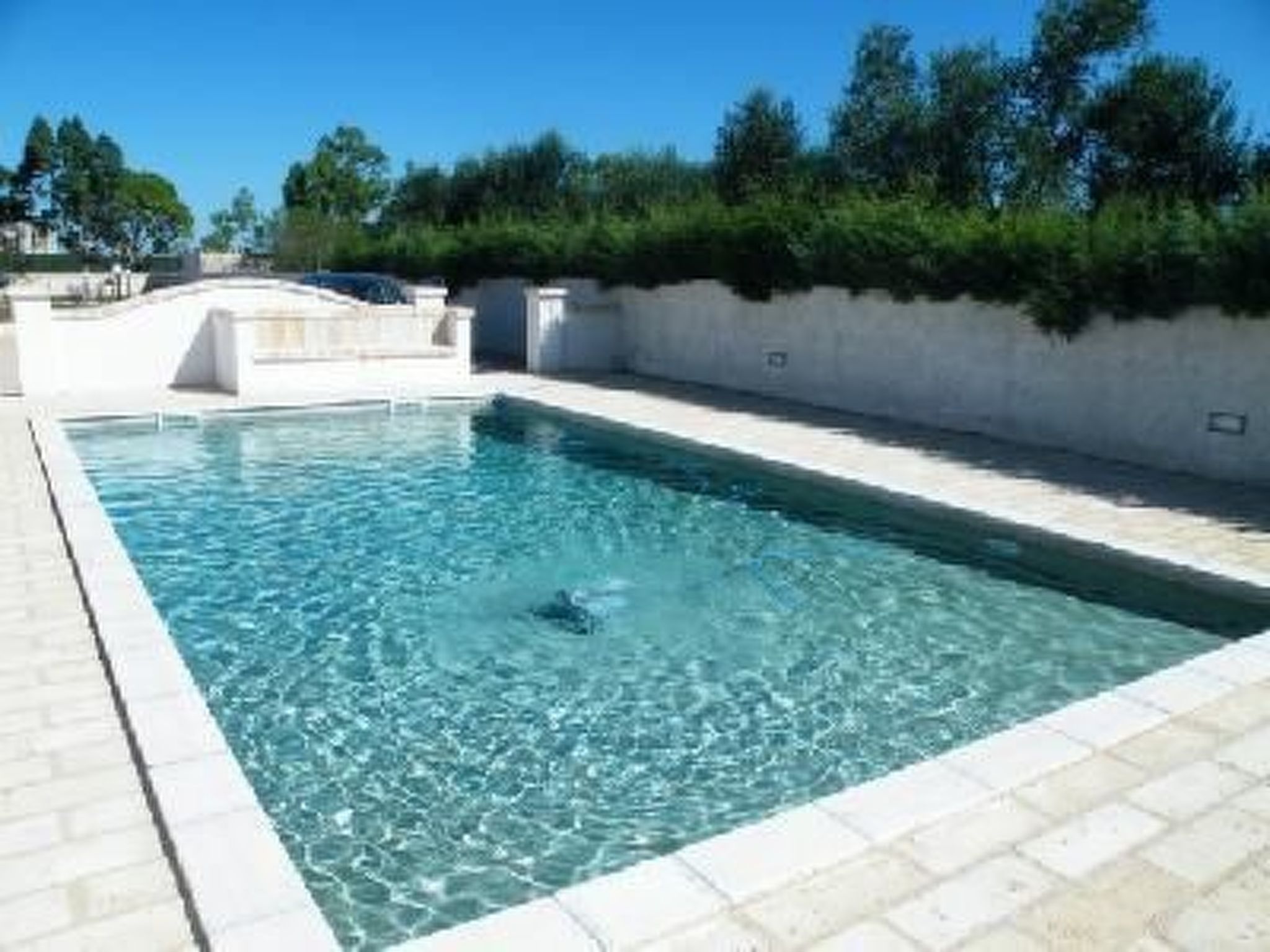 Gemütliche Ferienwohnung in Sogliano Cavour mit Terrasse, gemeinsamem Pool und-Dedans