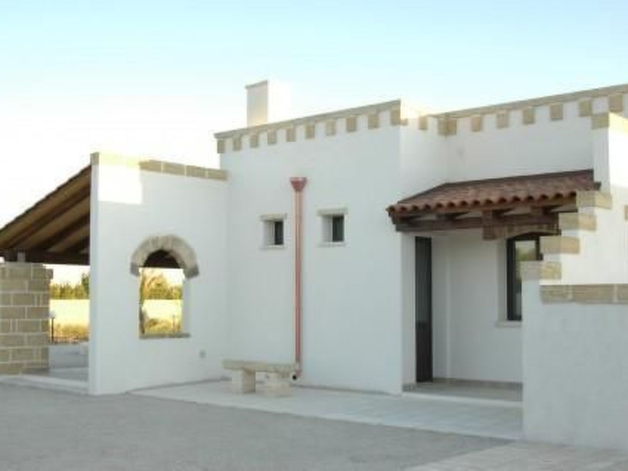 Gemütliche Ferienwohnung in Sogliano Cavour mit Terrasse, gemeinsamem Pool und-Dedans