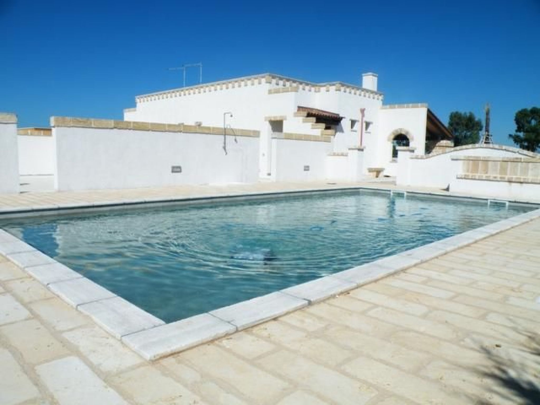 Gemütliche Ferienwohnung in Sogliano Cavour mit Terrasse, gemeinsamem Pool und-Dedans