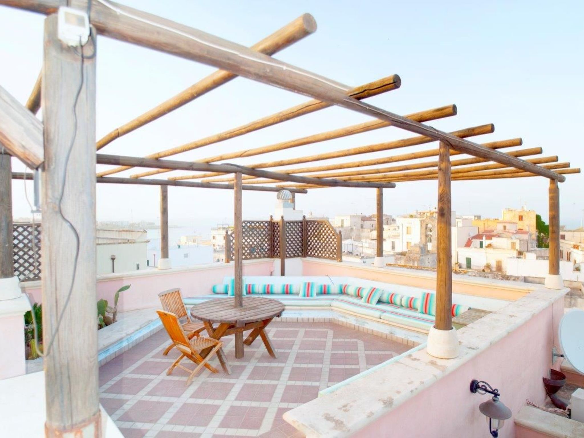 Photo of Unterkunft über den Dächern von Otranto mit riesiger Dachterrasse