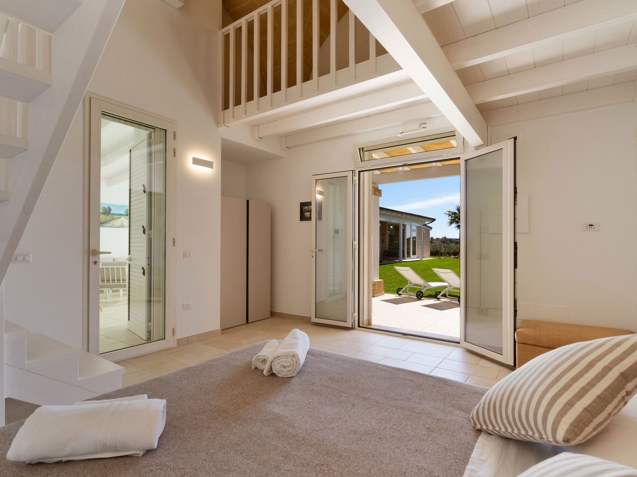 Haus in Casarano mit Außenhof-Drinnen