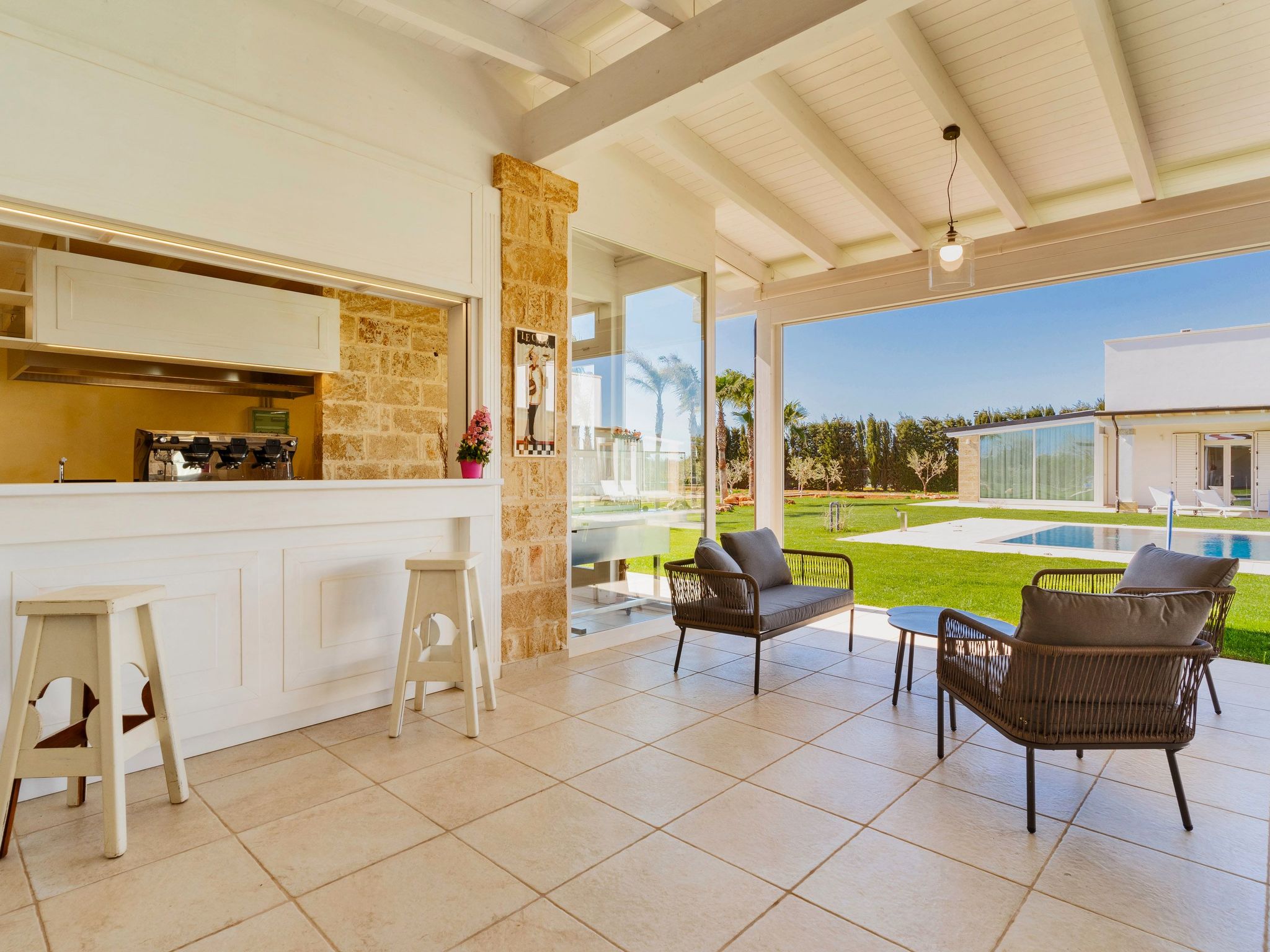 Haus in Casarano mit Außenhof-Binnen