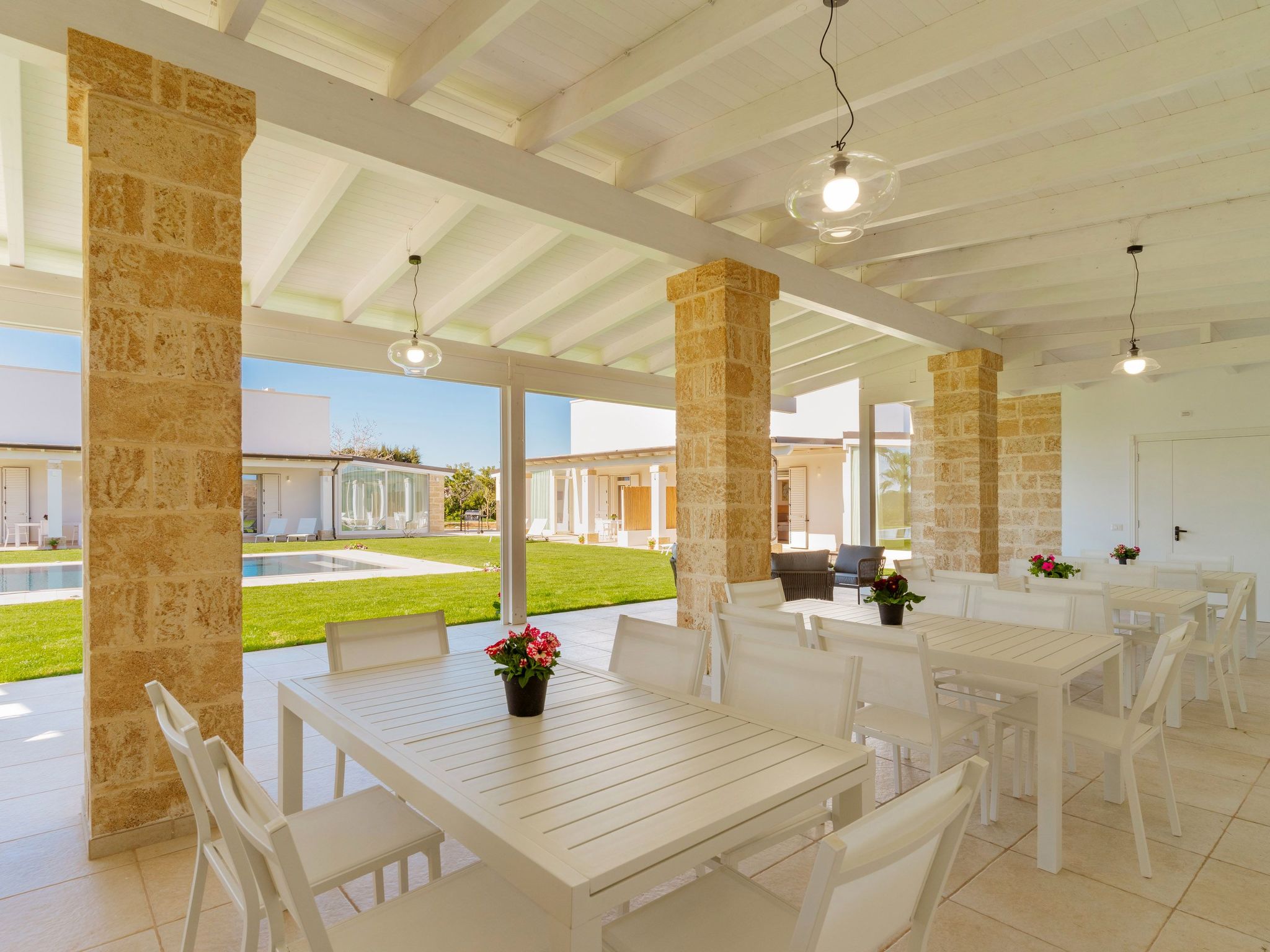 Haus in Casarano mit Außenhof-Binnen