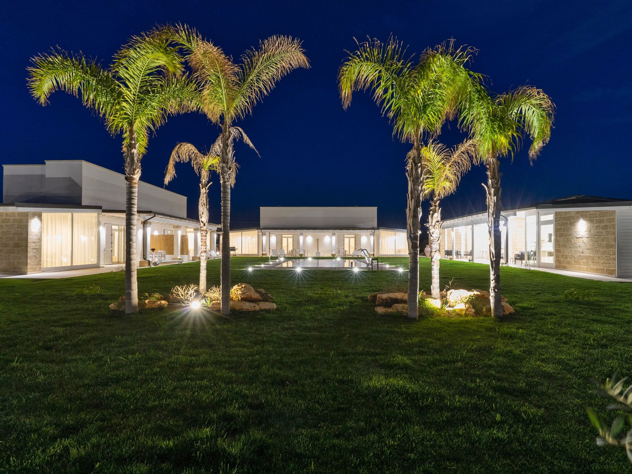 Haus in Casarano mit Außenhof