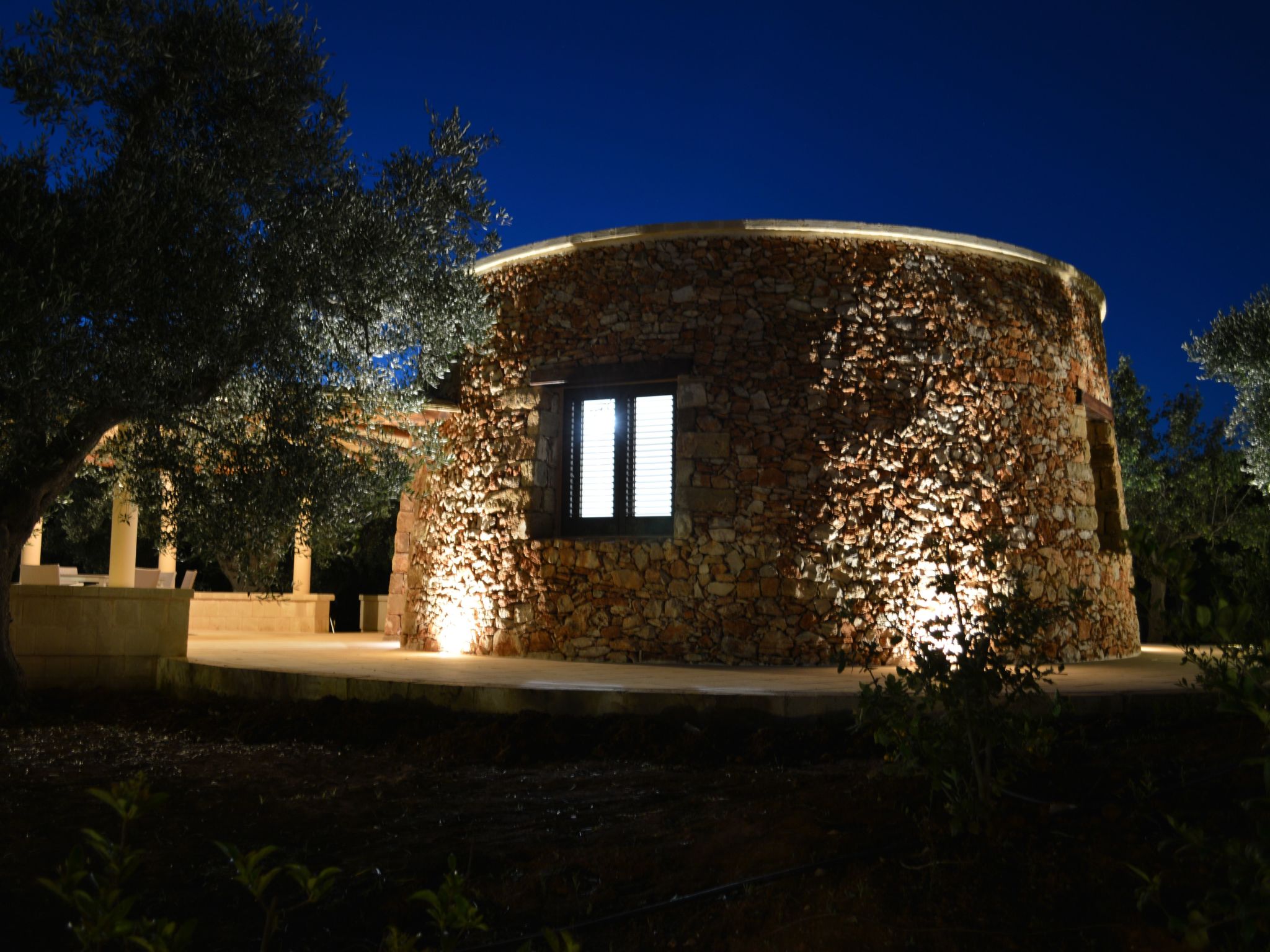 I FURNEDDHRI - Wohnstruktur bestehend aus 4 Trulli mit Schwimmbad