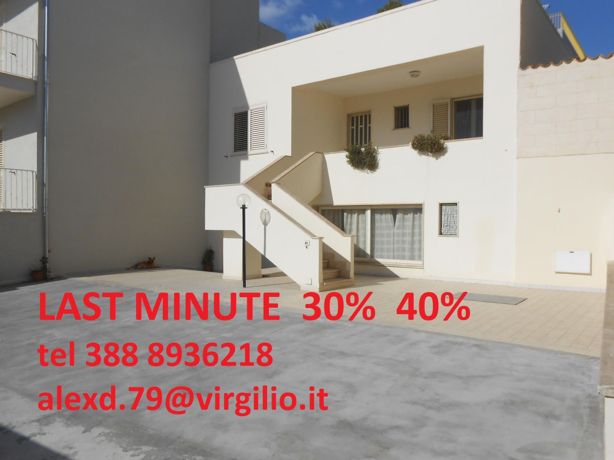 Ferienhaus in Acquarica del Capo (Italien) und 1 Hund erlaubt