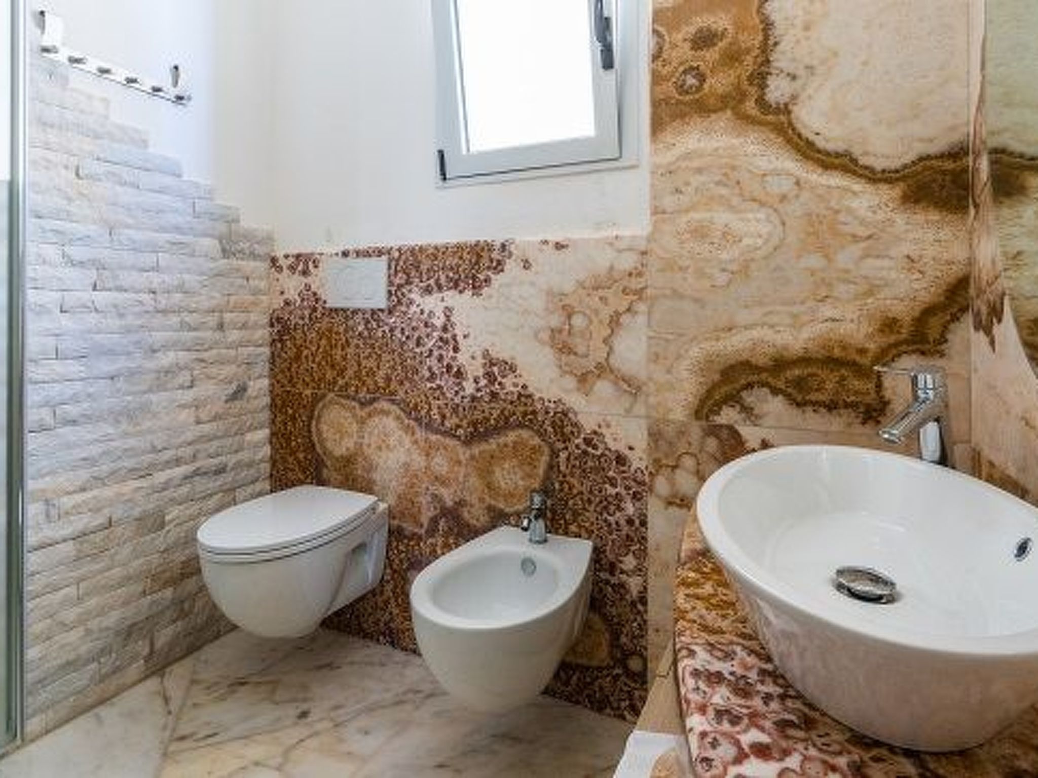 Blaue Wohnung-Drinnen