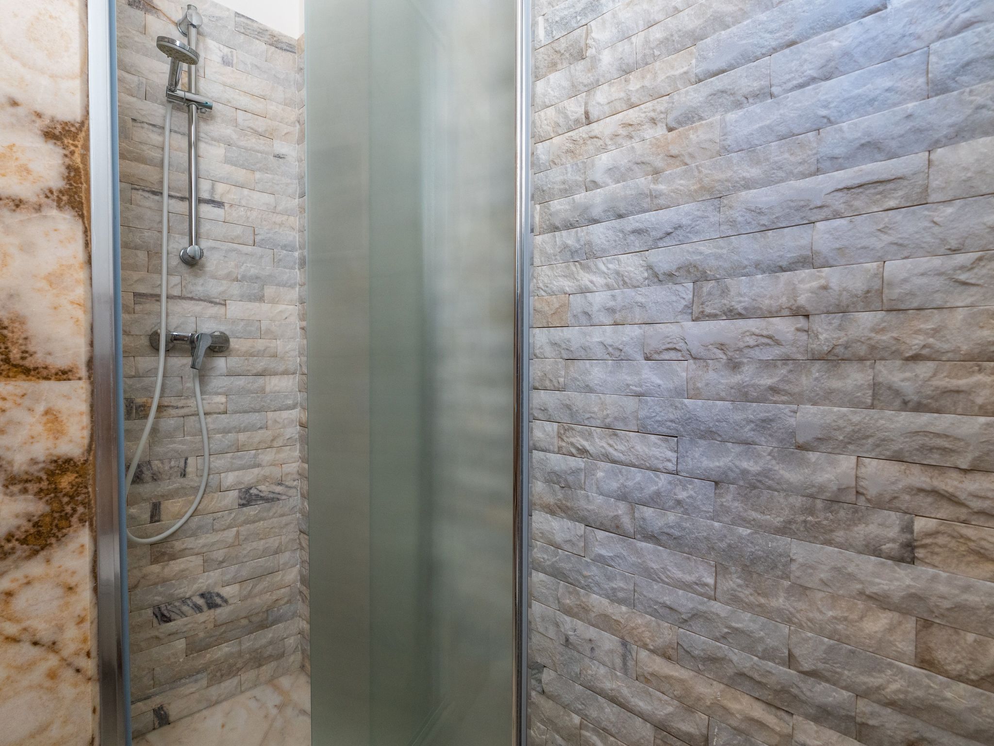 Blaue Wohnung-Drinnen