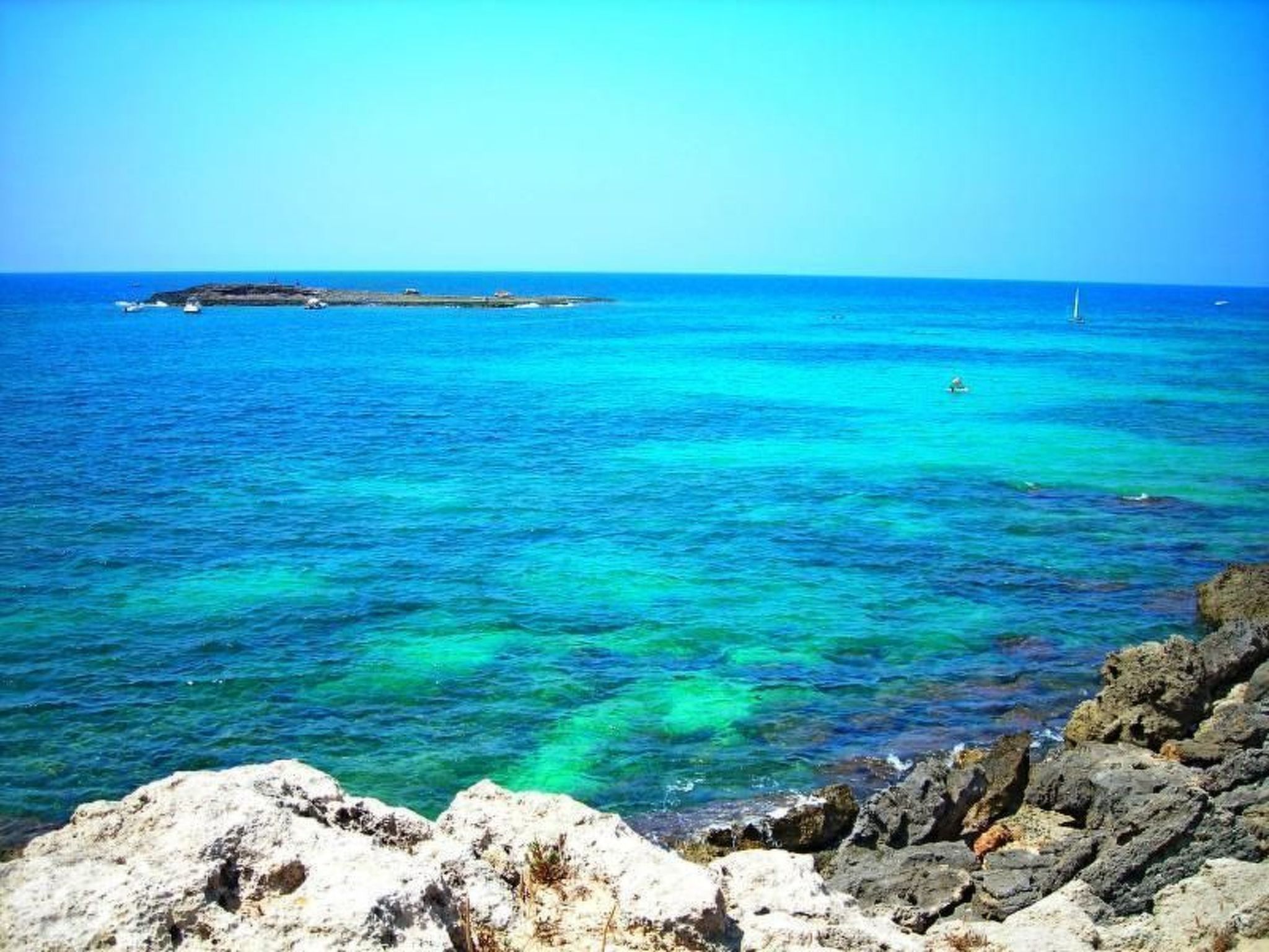 Blaue Wohnung-Drinnen