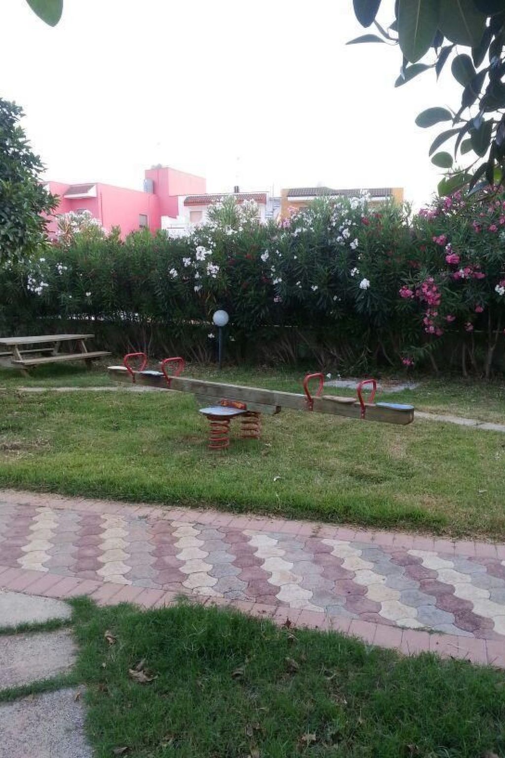 Apartment Zeus Apollo mit mölierter Terrasse-Binnen