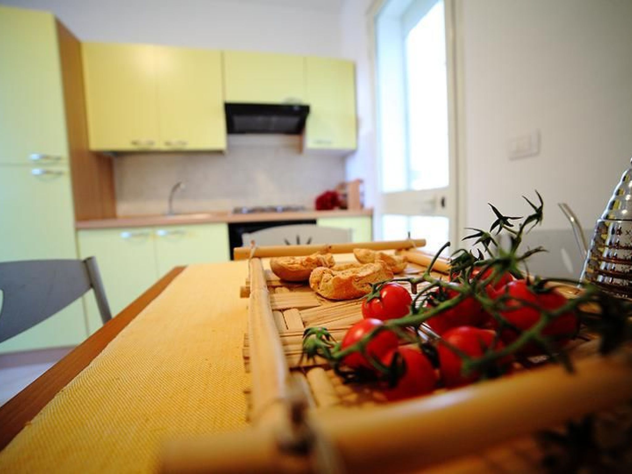 Apartment Zeus Apollo mit mölierter Terrasse-Binnen