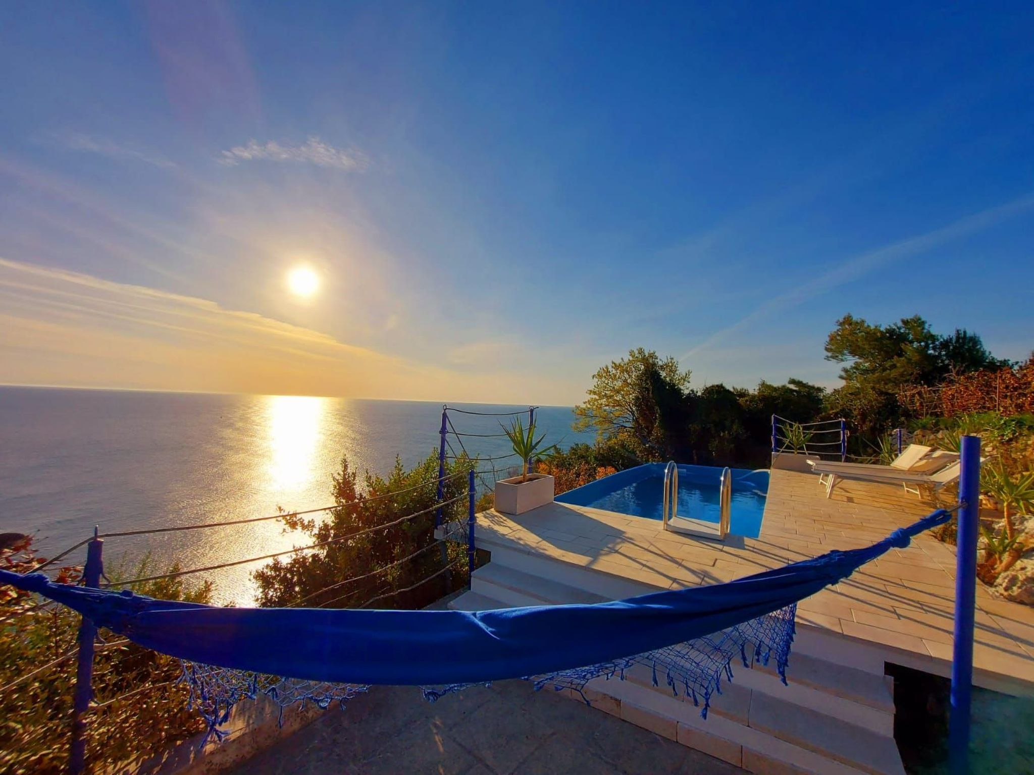 Vakantiehuis met privé zwembad in Marina Serra (Italië) voor 4 personen