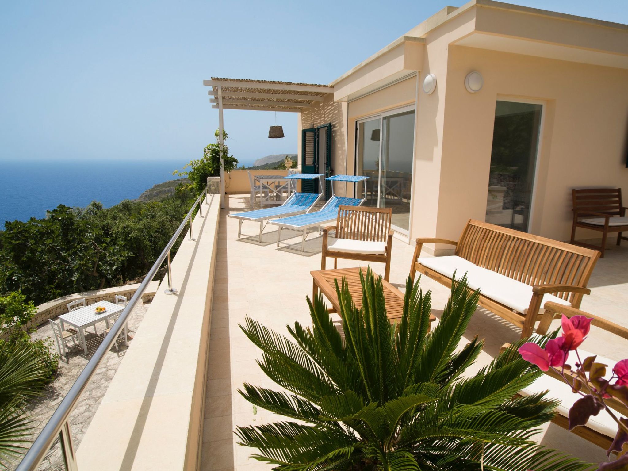 Vakantiehuis met privé zwembad in Marina di Novaglie (Italië) voor 8 personen