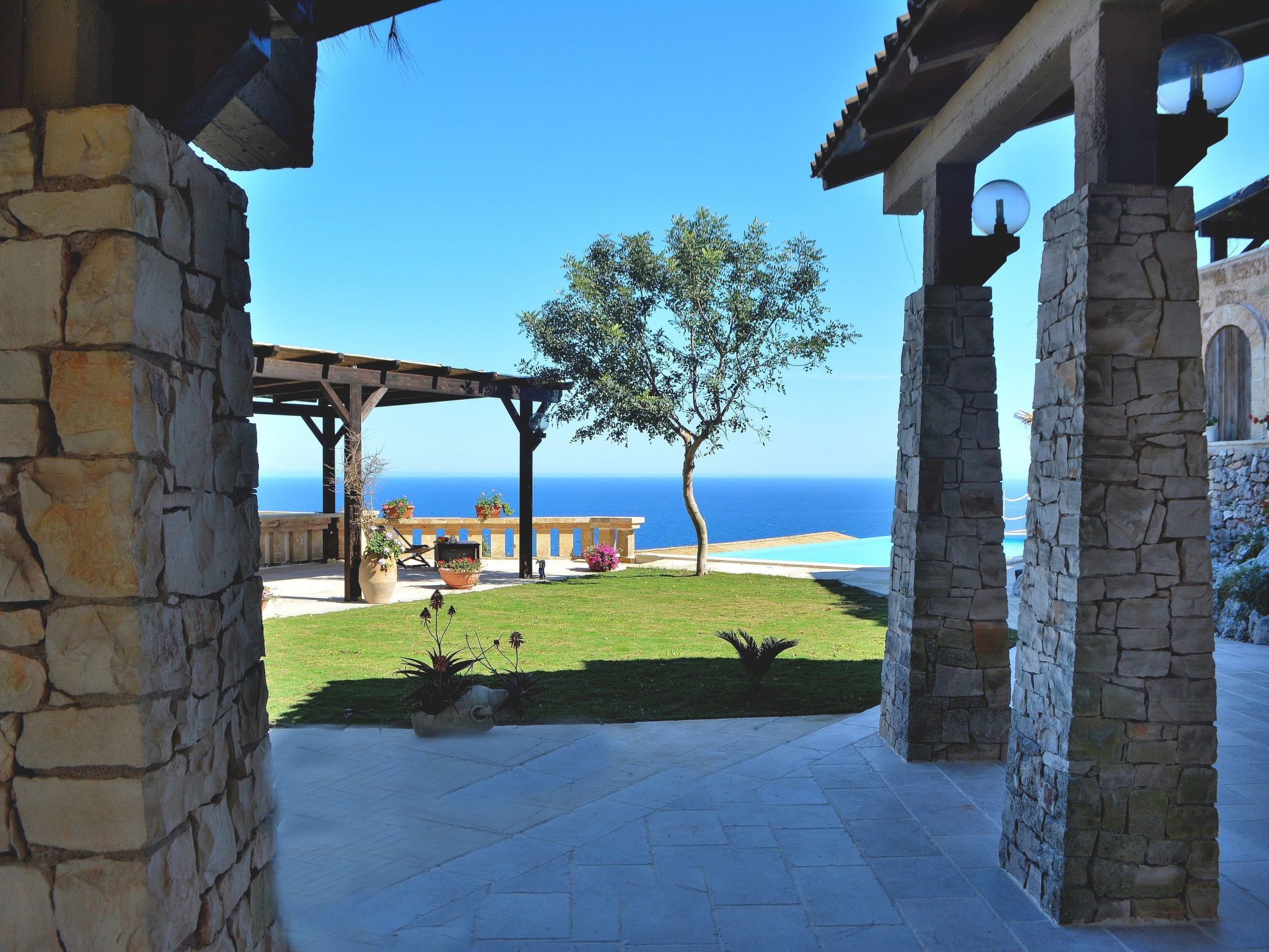 Mit Privatpool für 6 Personen ca. 70 m&sup2; in Marina di Novaglie, Apulien (Pr